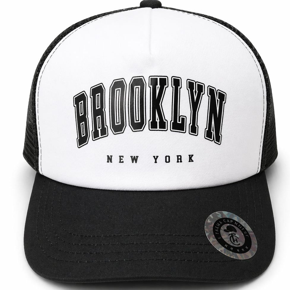 Brooklyn New York Classic Mesh Trucker Cap