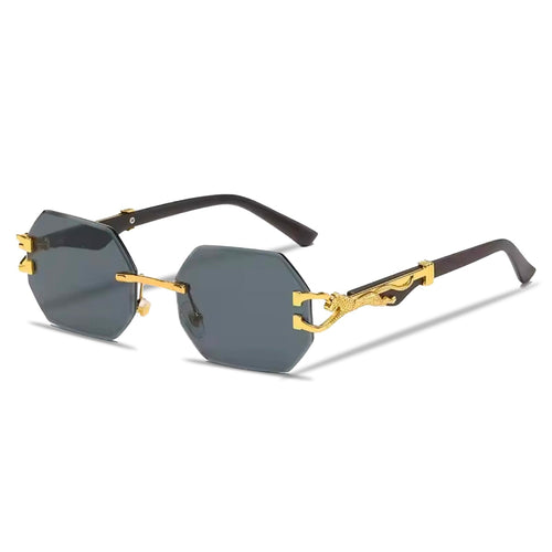 Luxury Black leopard 2025 Sunglasses