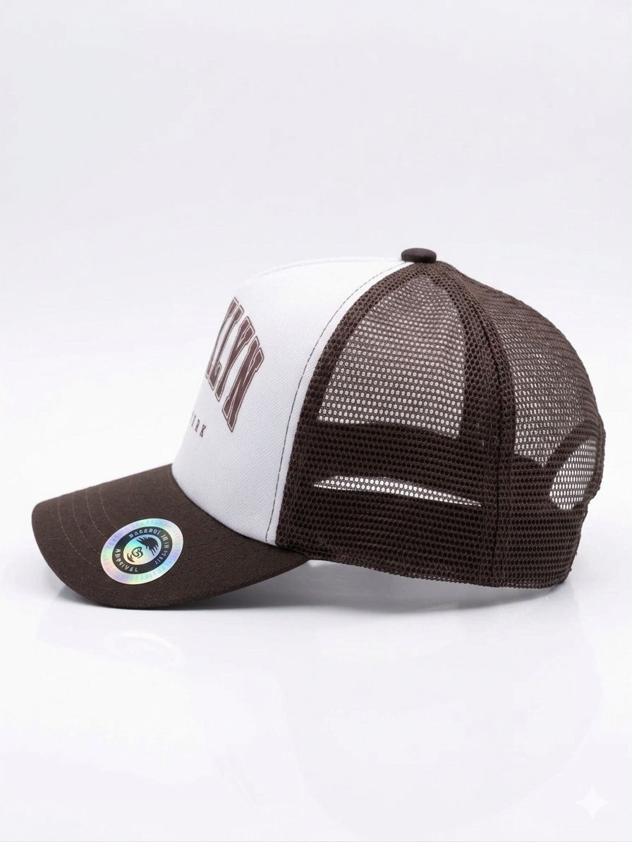 Brooklyn New York Classic Mesh Trucker Cap