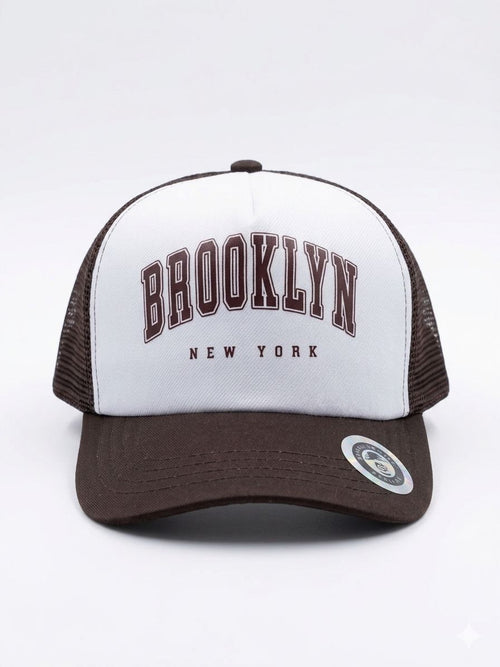 Brooklyn New York Classic Mesh Trucker Cap