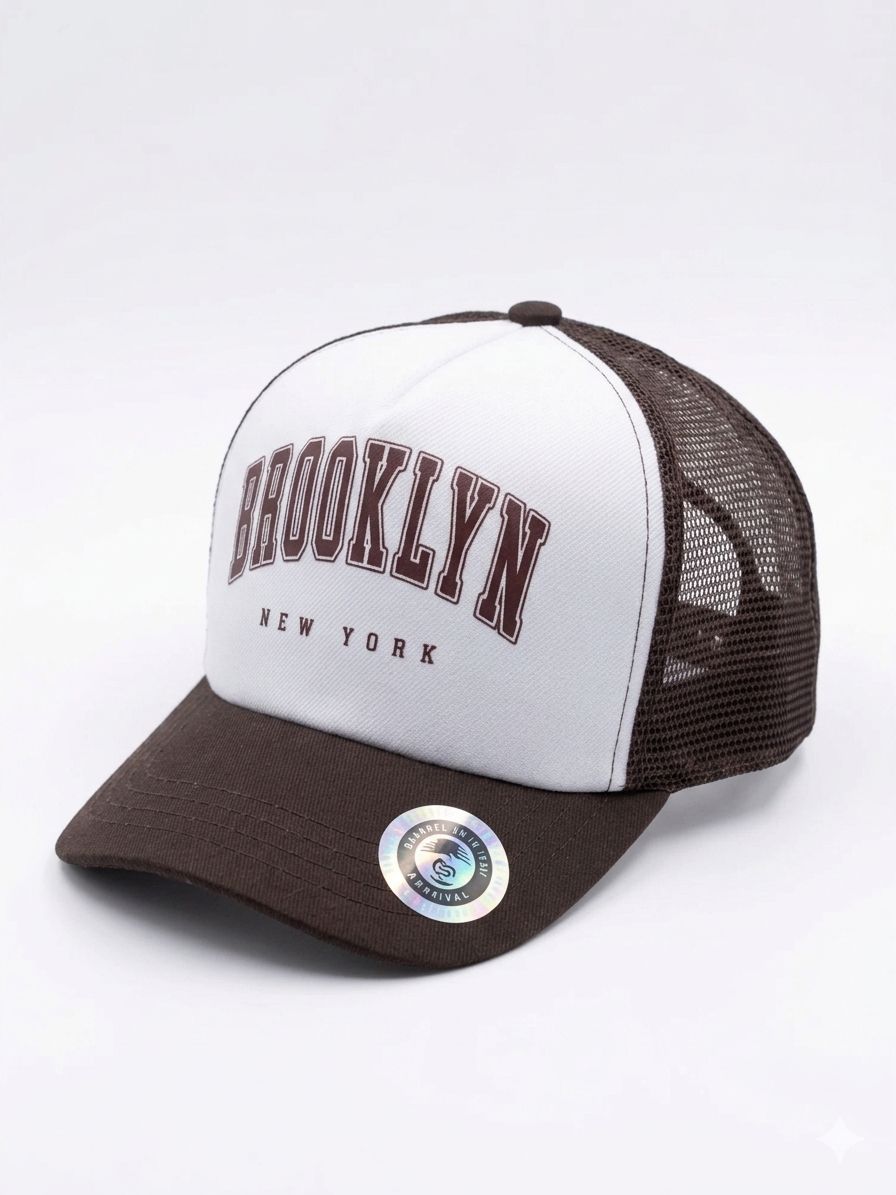 Brooklyn New York Classic Mesh Trucker Cap