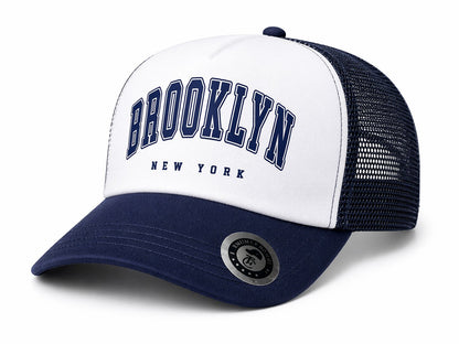 Brooklyn New York Classic Mesh Trucker Cap