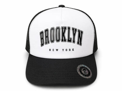 Brooklyn New York Classic Mesh Trucker Cap